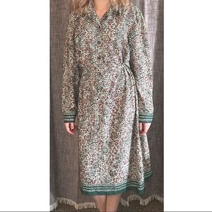 Vintage Patterned Dress